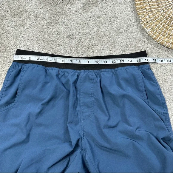 Prana Men’s Coal Super Mojo Pull On Short 10” Outdoor UPF 50+ in Blue Anchor L - Picture 13 of 16